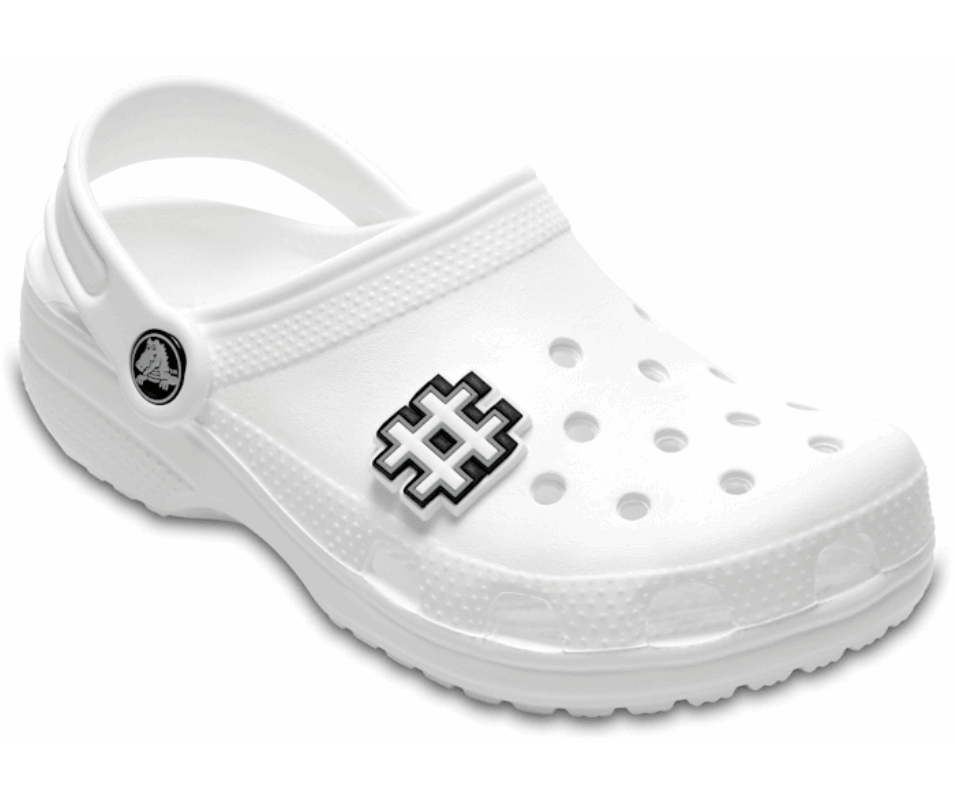 Crocs Hashtag