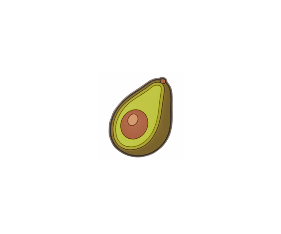Crocs Avokado