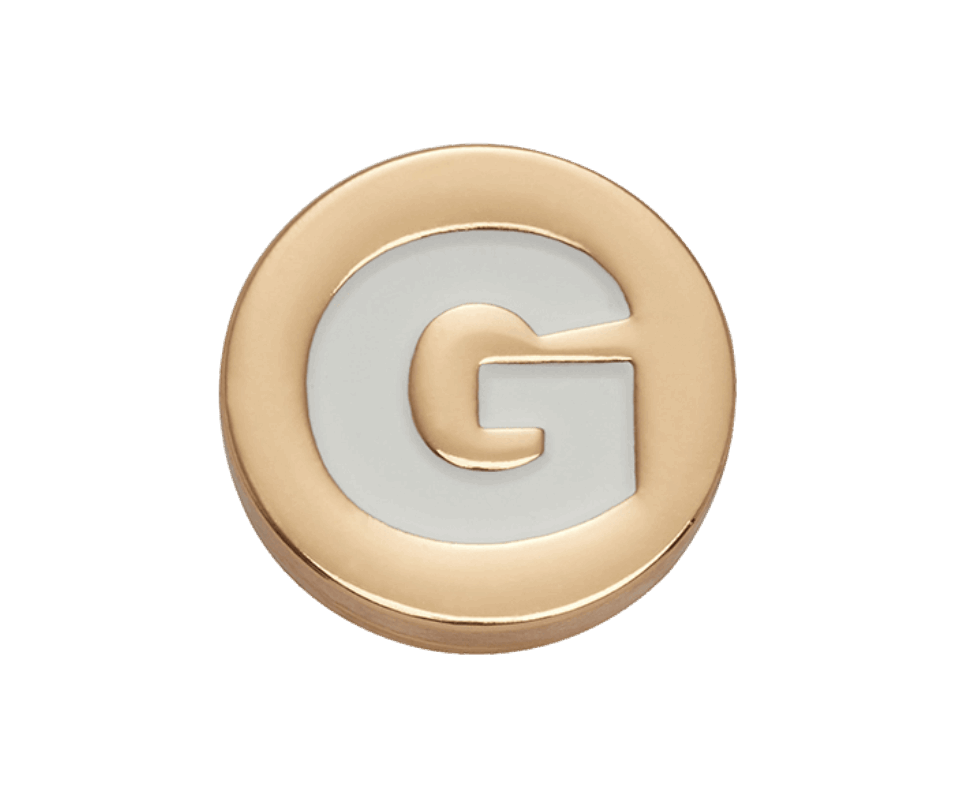 Crocs Guld Bokstav G