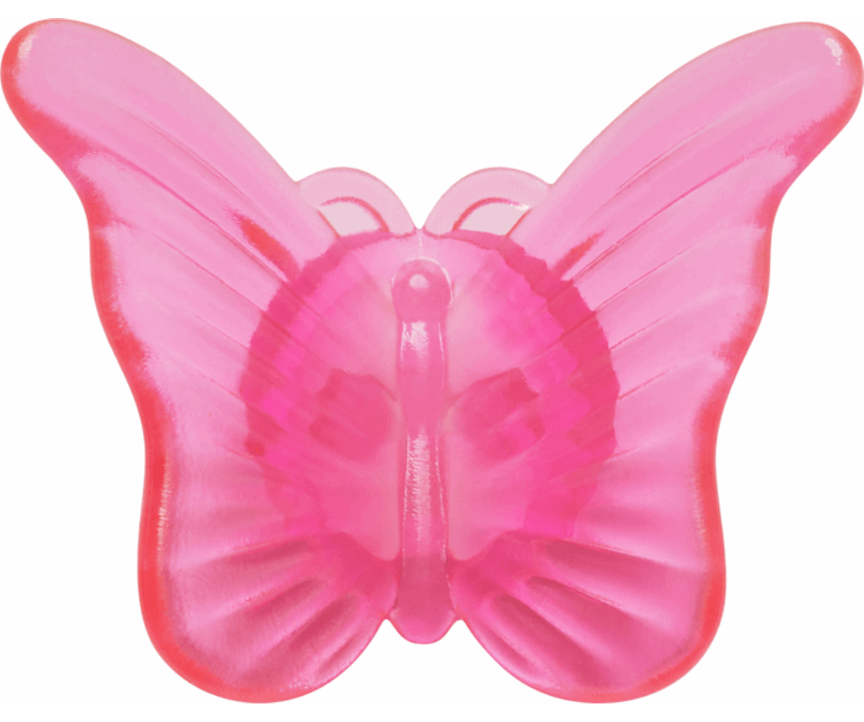 Crocs Rosa Fjärilsklämma