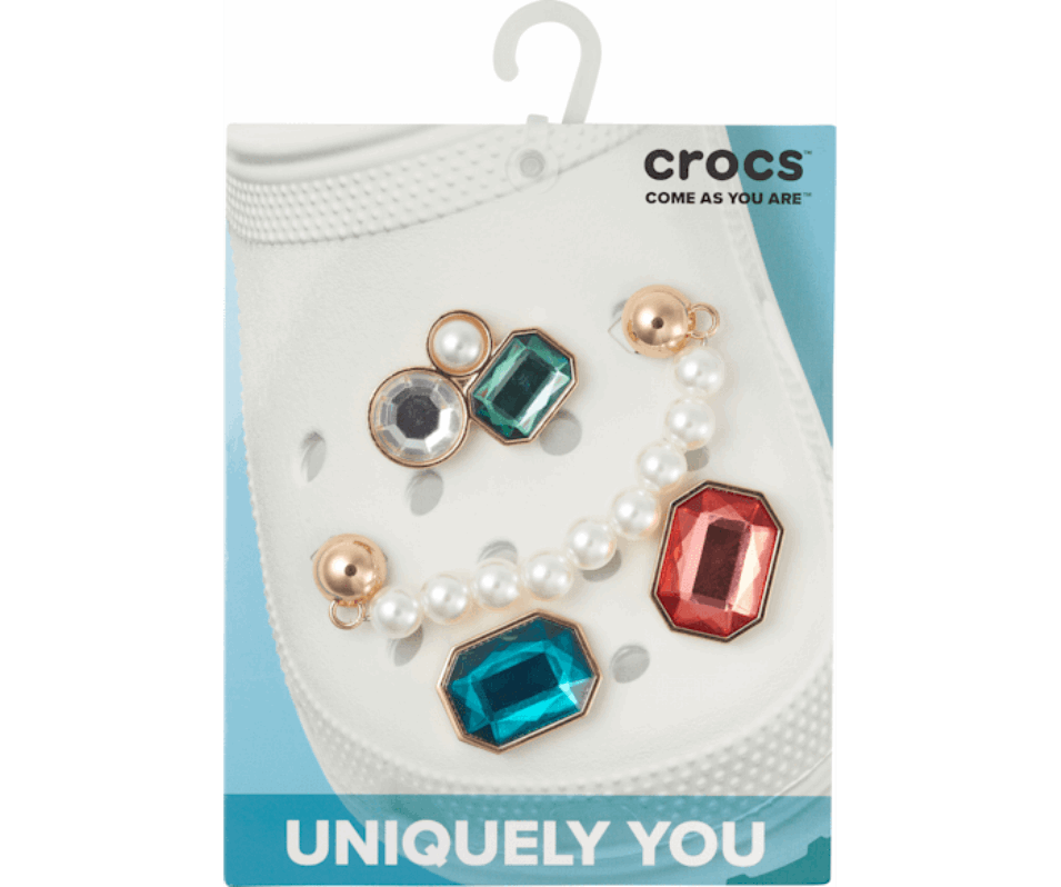Crocs Djupfärgad Pärla 5-pack