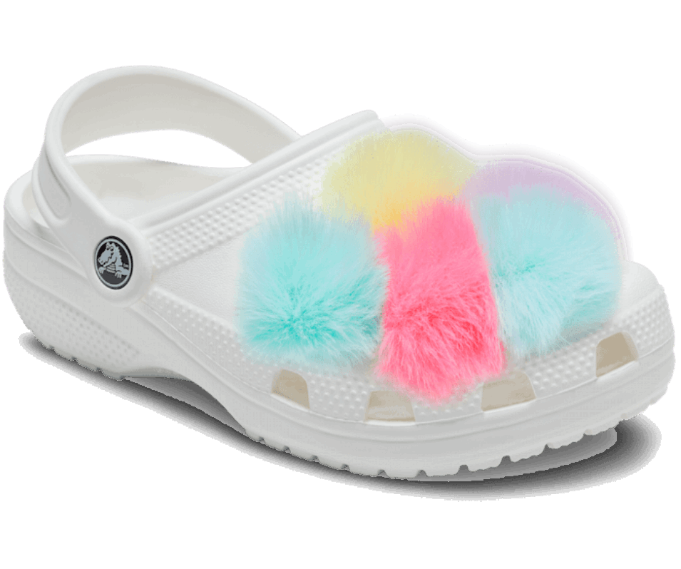 Crocs Ljus Färg Puff Boll 5-pack