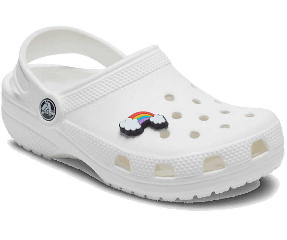 Crocs Regnbåge Med Moln