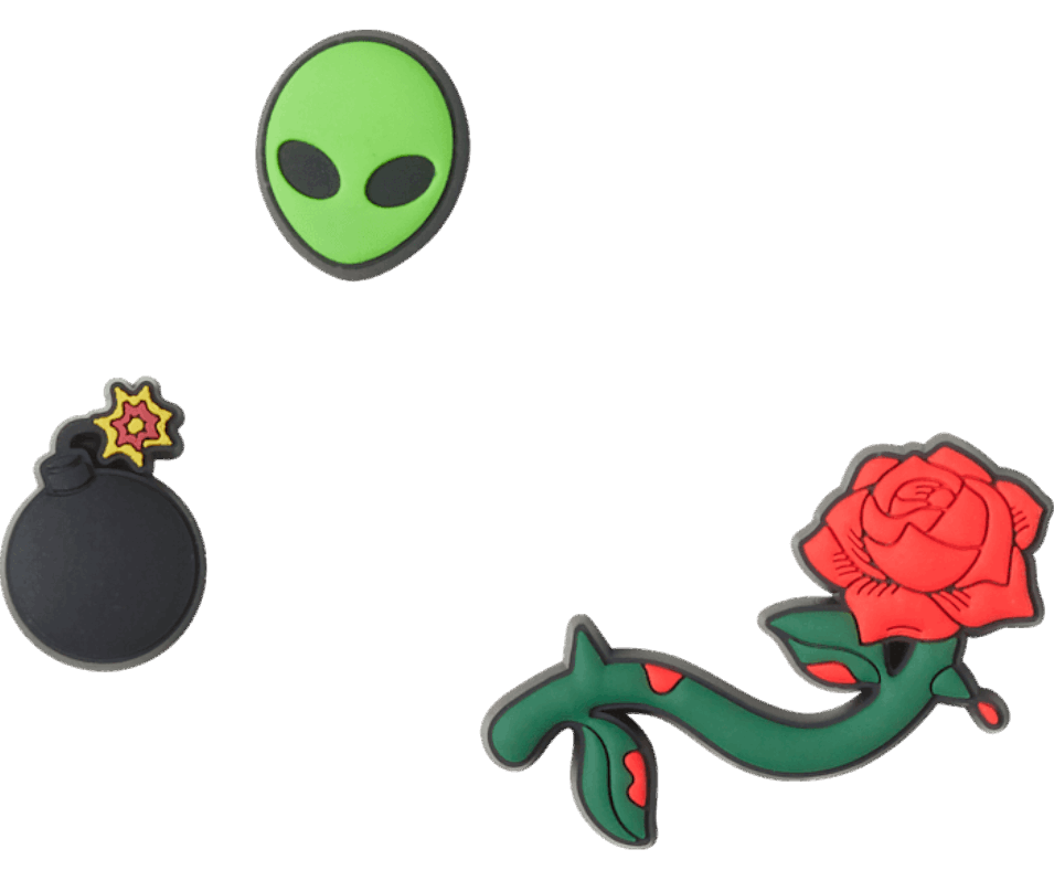 Crocs Bomb Alien 3-pack