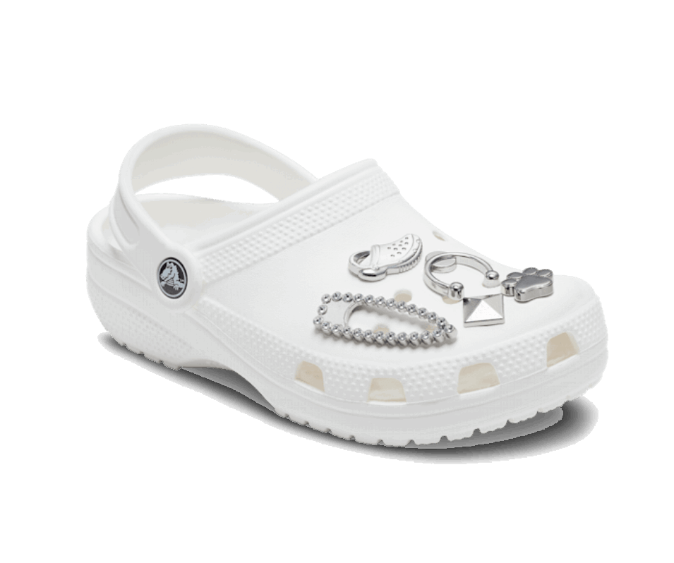 Crocs Förhöjd Silver Sport 5-pack