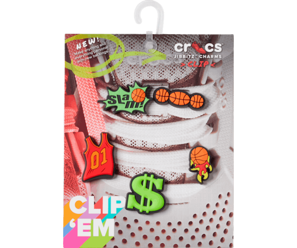 Crocs Slam Dunk Spetsbacker 5-pack