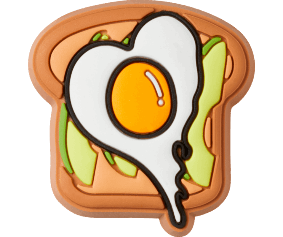 Crocs Avokado Toast Med ägg