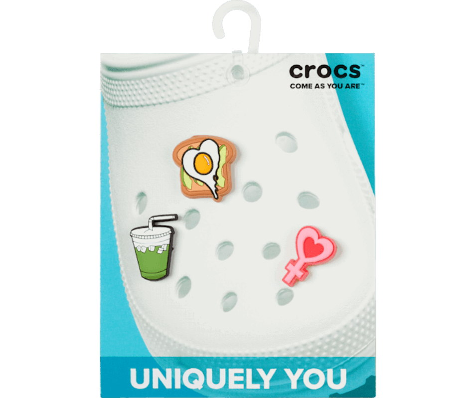 Crocs Avokadotoast 3-pack