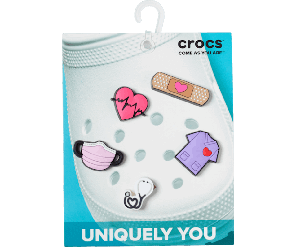 Crocs Hälsa Hjärta 5-pack