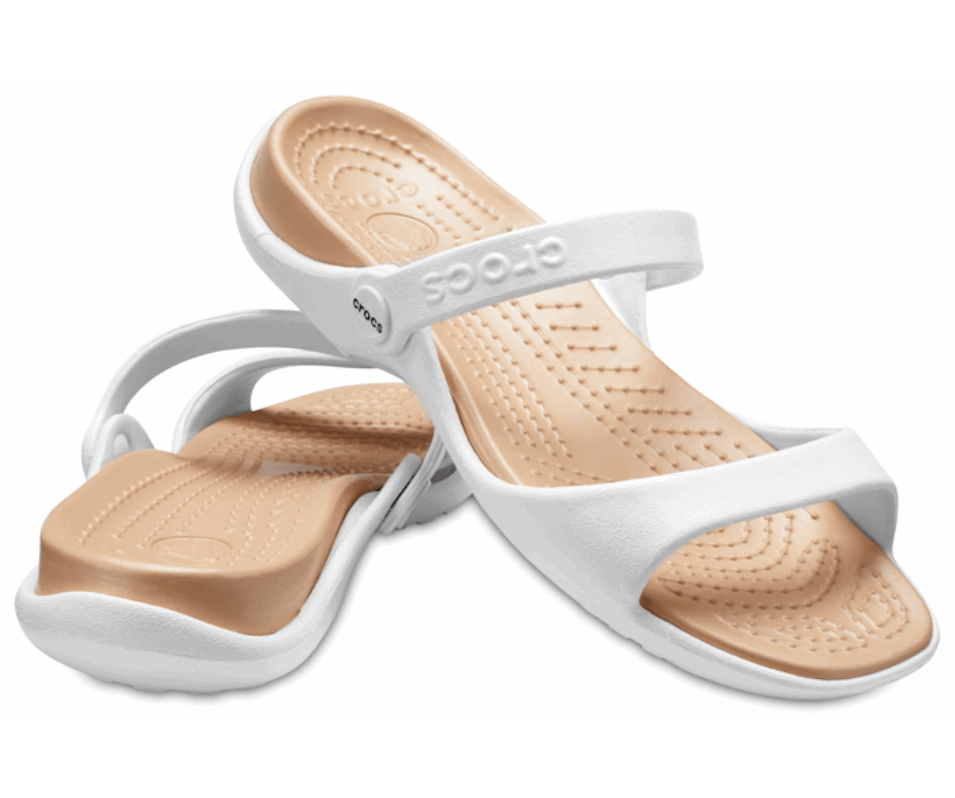 Crocs Dam Cleo Sandal Ostron-guld