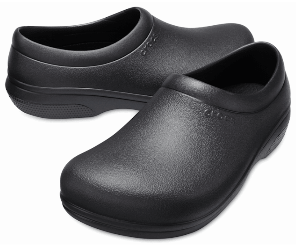 Crocs På-the-clock Fungerar Slip-on Svart