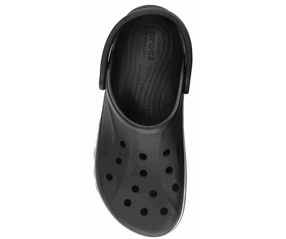 Crocs Bayaband Träsko Svart-vit
