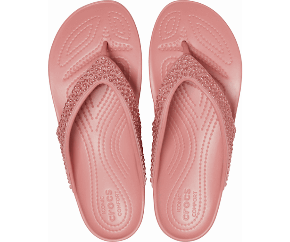 Crocs Kvinnors Kadee Ii Utsmyckade Flip Blossom