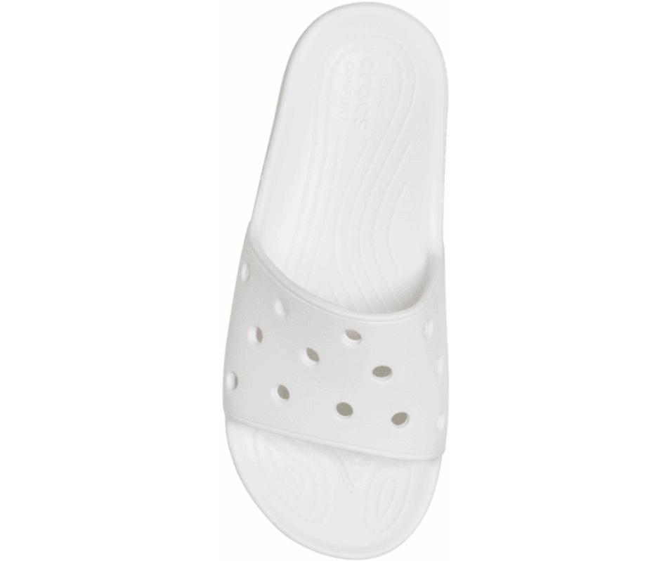 Crocs Klassisk Rutschkana Vit