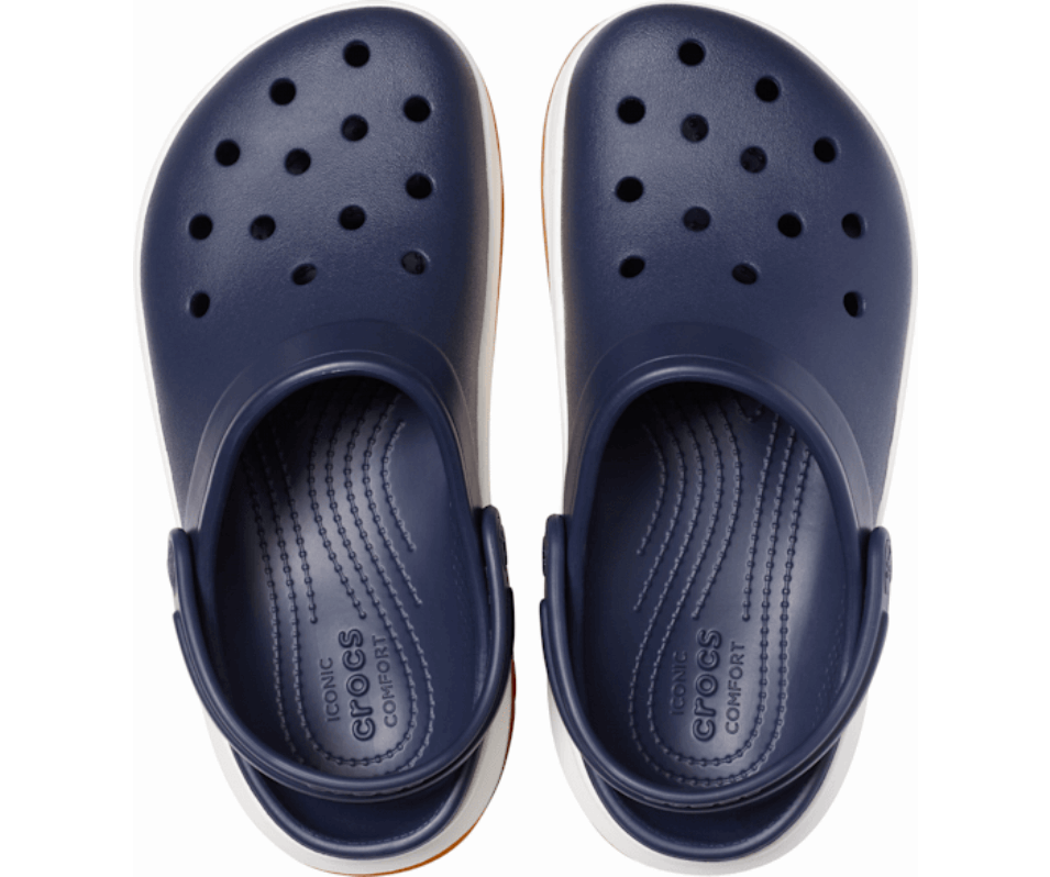 Crocs Crocband™ Full Force Träsko Marin-vit