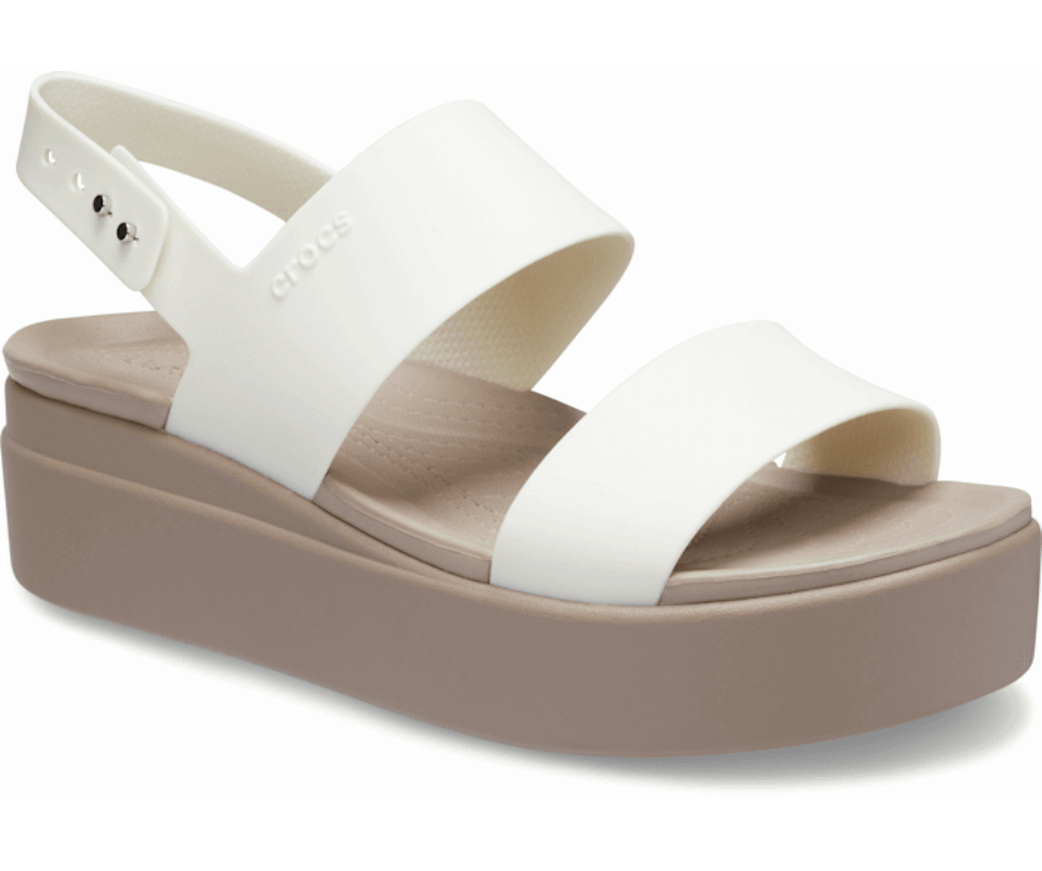 Crocs Kvinnors Brooklyn Low Wedge Ostron
