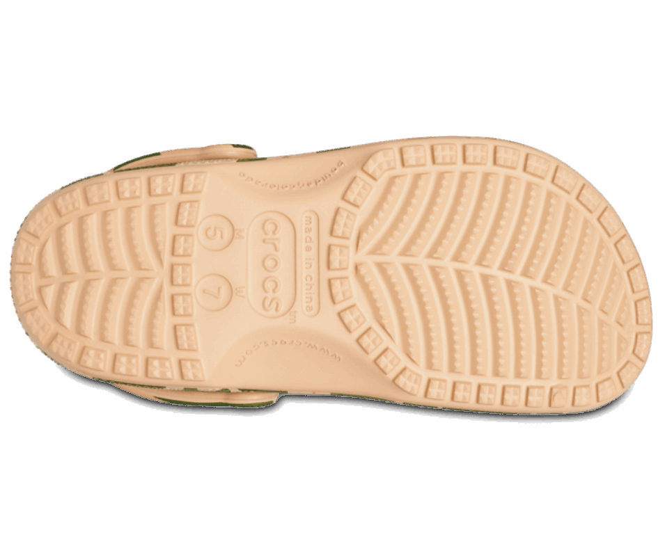 Crocs Klassiska Tryckta Camo Clog Chai-tan