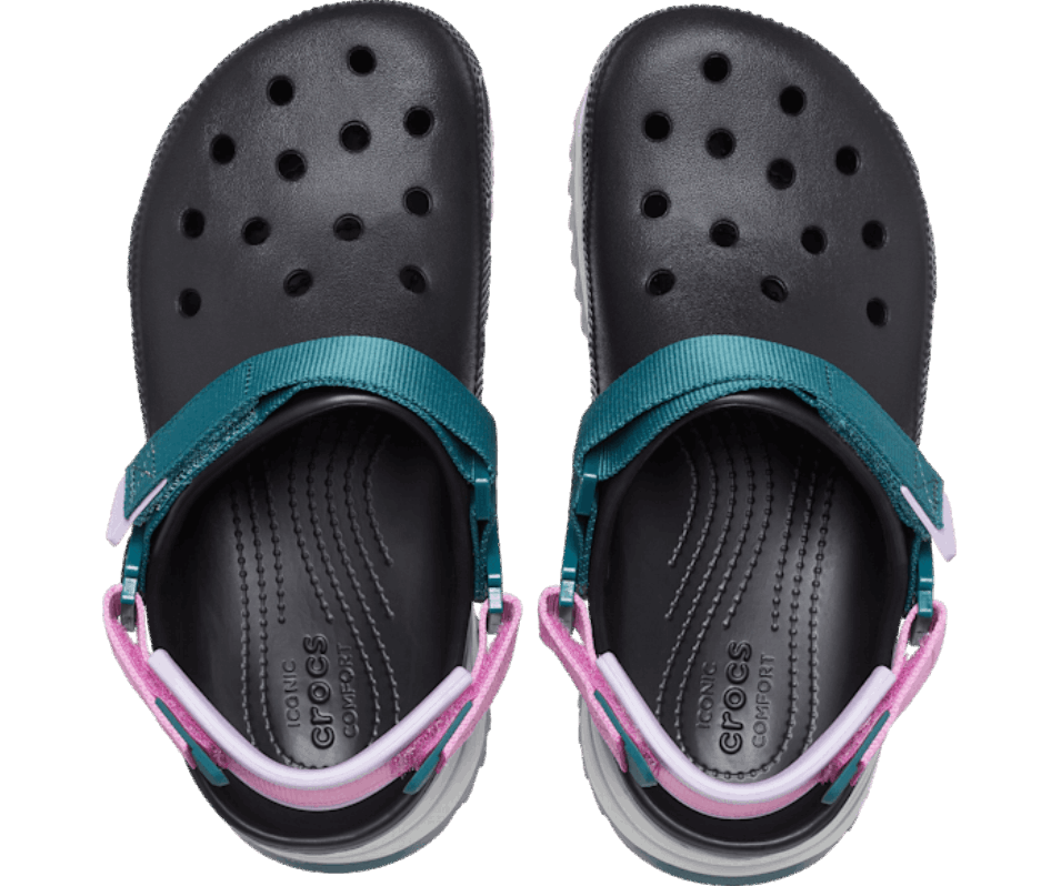 Crocs Klassiska Hiker Clog Multi-svart
