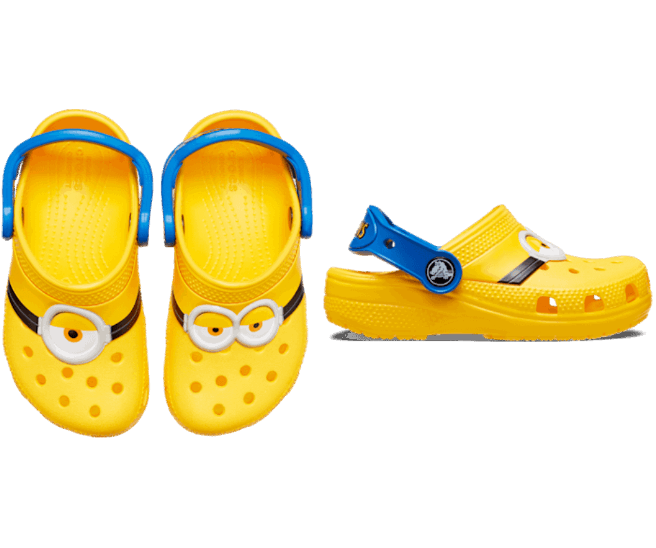 Crocs Toddler Fun Lab Classic I Am Minions Täppa Gult