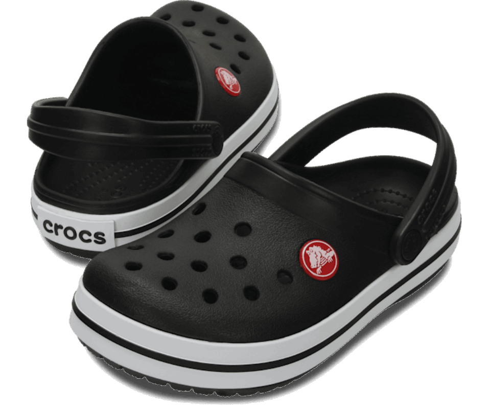 Crocs Barns Crocband™ Träsko Svart