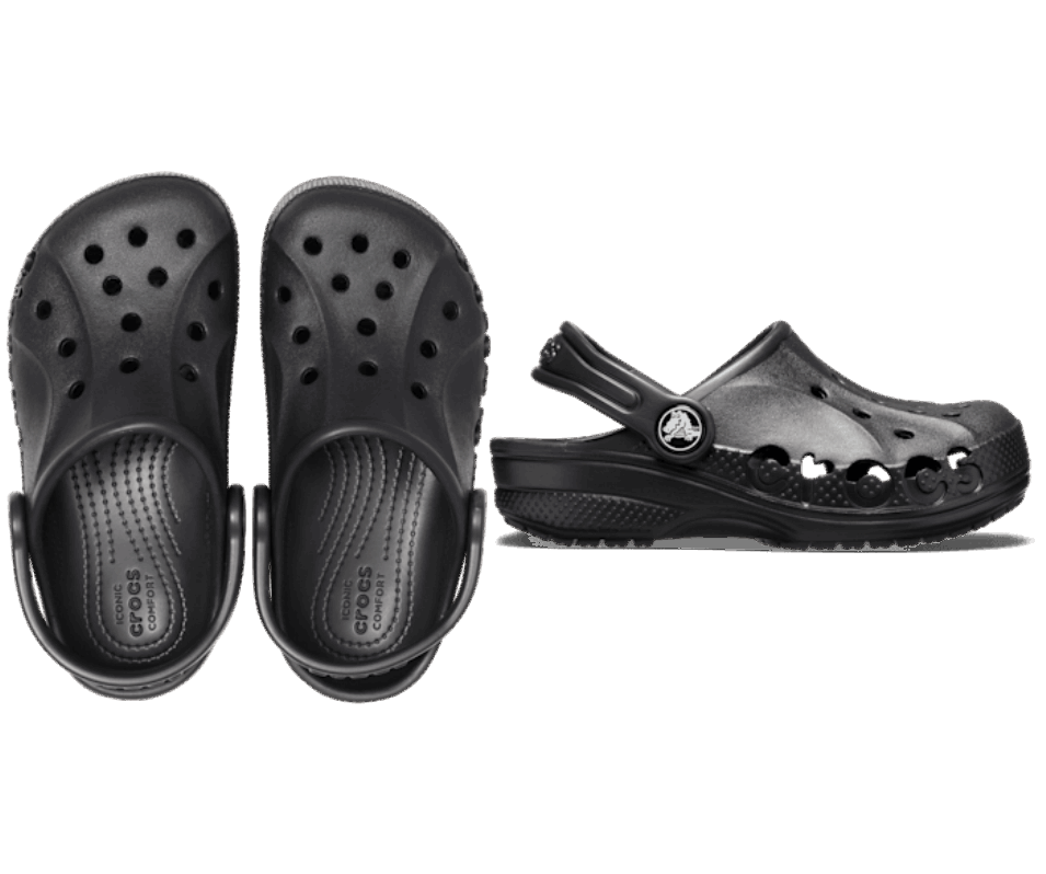 Crocs Barns Baya Träsko Svart