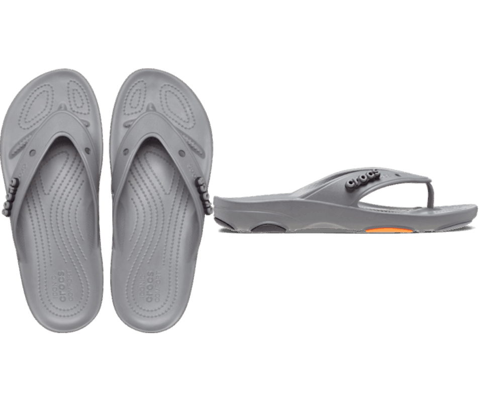 Crocs Klassiska All-terrain Flip Skiffergrå