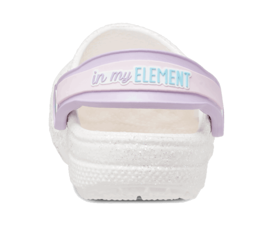 Crocs Toddlers Classic Fun Lab I Am Disney Frozen Ii Clog White