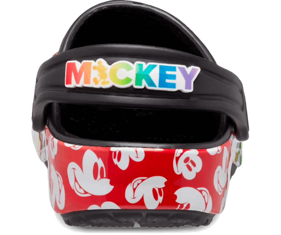 Crocs Småbarns Klassiska Disney-träskor Black-multi